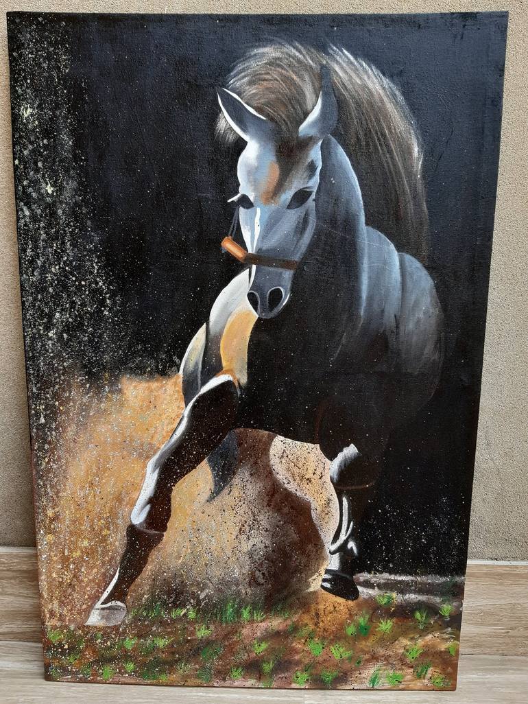 Original Modern Animal Painting by Sidra Waheed