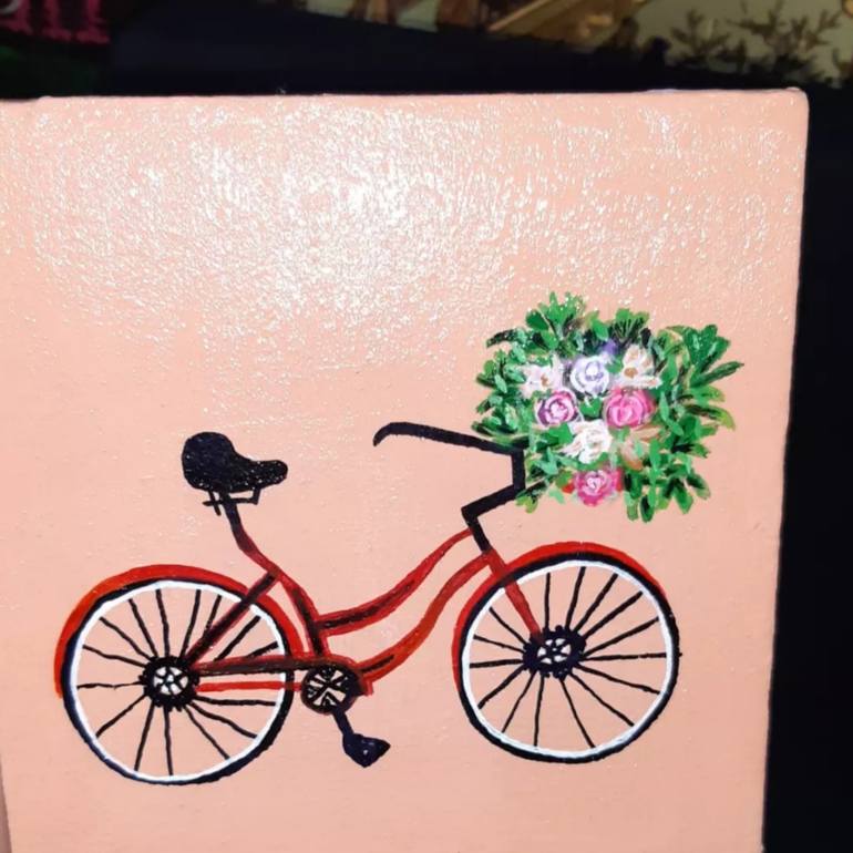 Easy Cycle Painting Buy Quilted Paper Stripes Tool Set Bike Flower