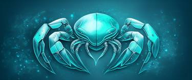 Celestial Crab - Cancer Zodiac Art thumb