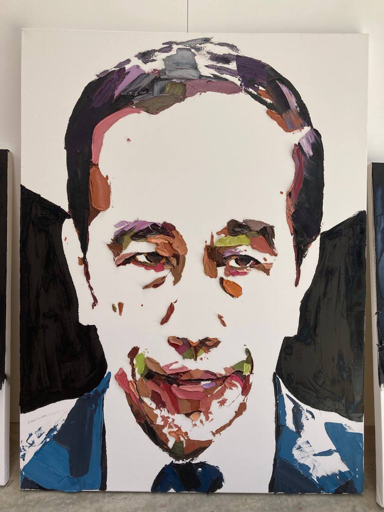Original Contemporary People Painting by Macklin Spicer