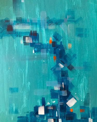 Original Abstract Paintings by Deke Wightman