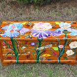 Iris Antique Cedar Chest by Victor Ferretiz