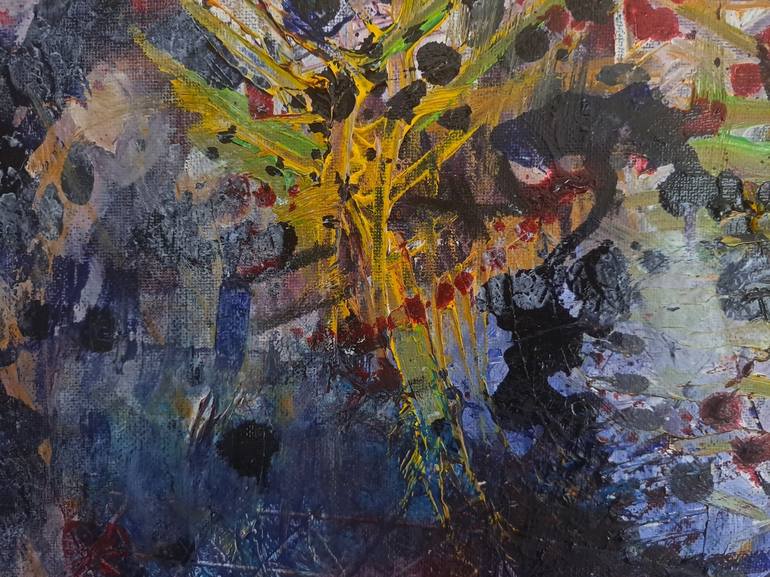 Original Abstract Expressionism Abstract Painting by Jayne Ensor