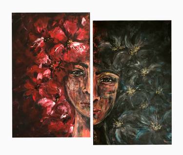 Original People Paintings by Kateryna Dobroier
