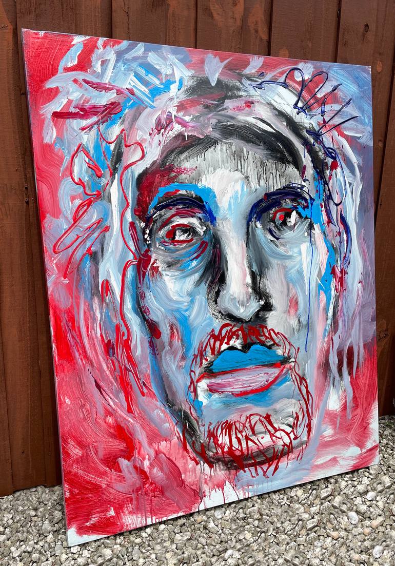 Original Figurative Religion Painting by Jorge Alvarez