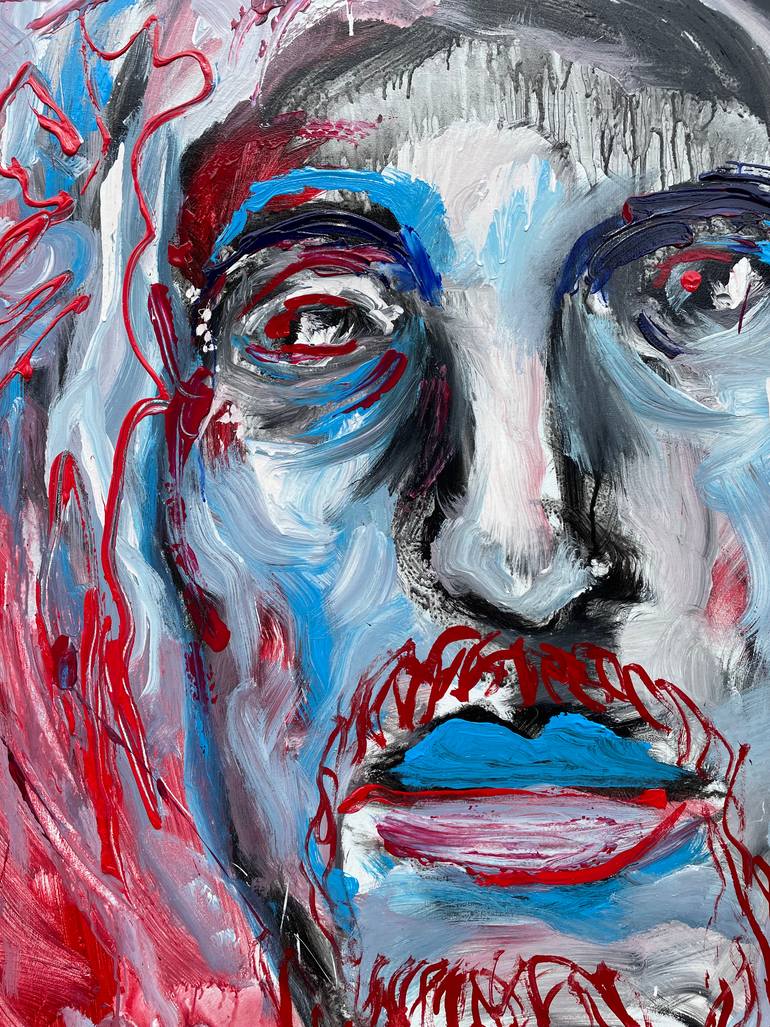 Original Figurative Religion Painting by Jorge Alvarez