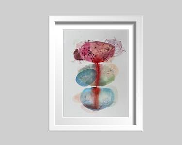 Original Contemporary Abstract Paintings by Raquel Lisboa
