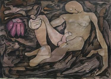 Original Figurative Erotic Drawings by Nikola Pantovic