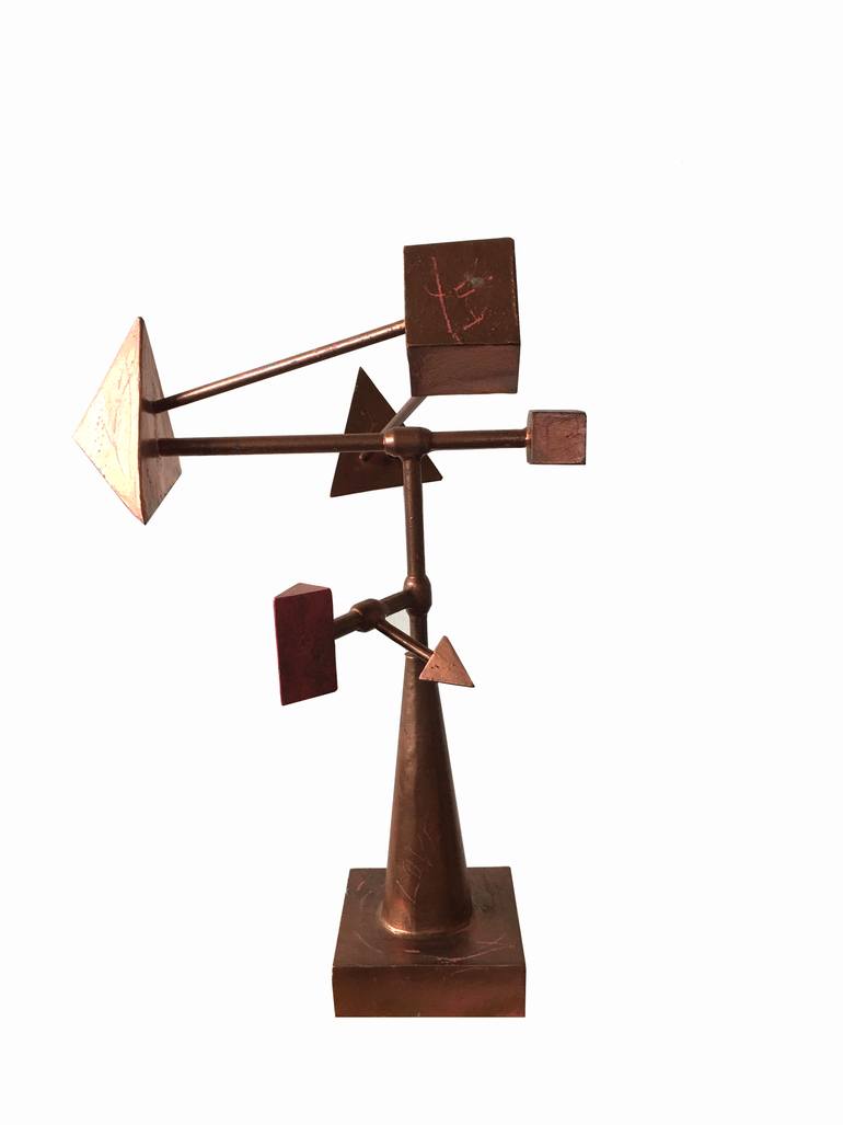 Original Art Deco Abstract Sculpture by Nikola Pantovic