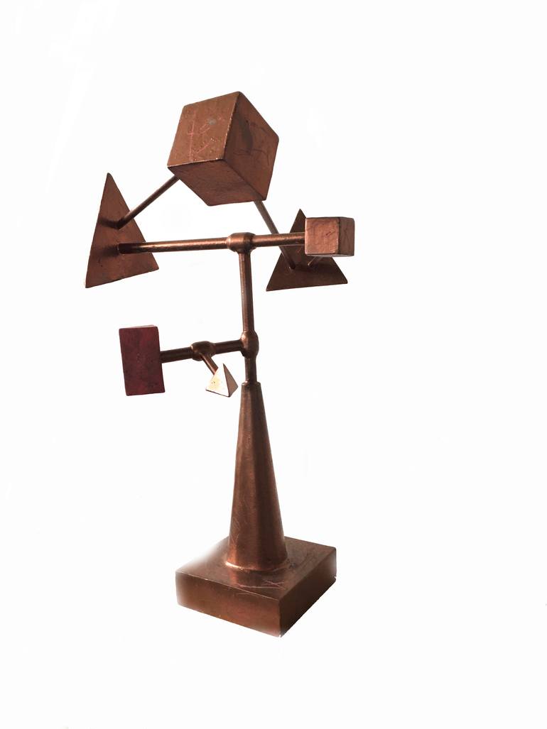 Original Art Deco Abstract Sculpture by Nikola Pantovic
