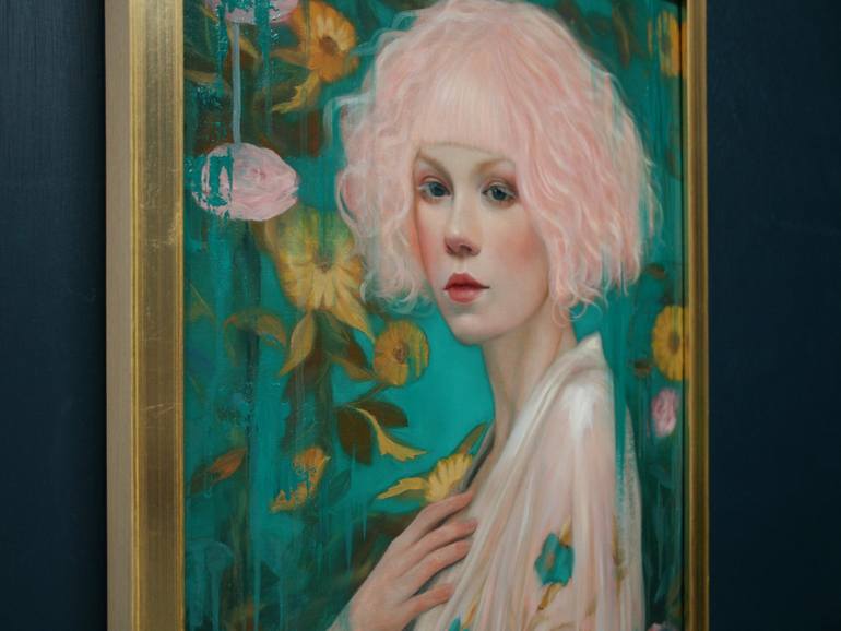 Original Contemporary Women Painting by Meredith Marsone