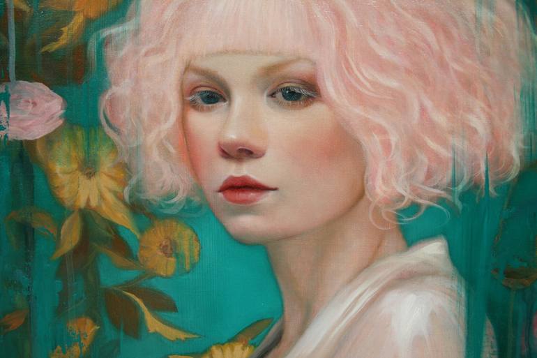 Original Contemporary Women Painting by Meredith Marsone