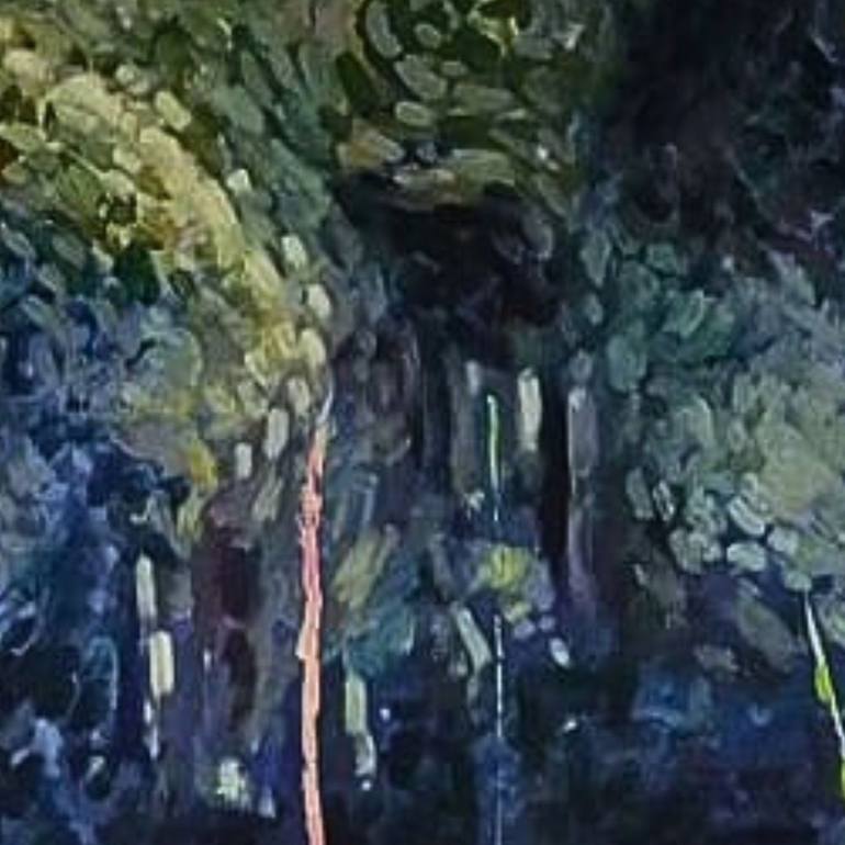 Original Expressionism Nature Painting by Costin Sturzea
