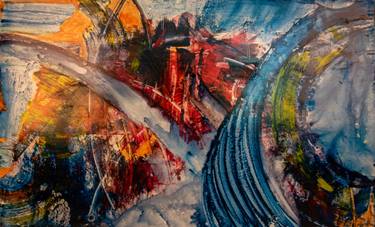 Original Abstract Paintings by Anthony Brook