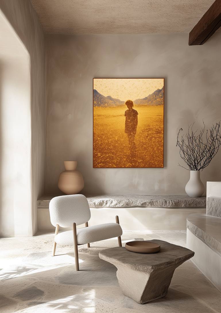 Original Surrealism Abstract Mixed Media by Javier Alejandro Martín Ramos