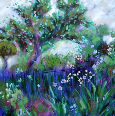 Original Impressionism Landscape Paintings by Karen Rieger