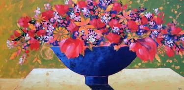 Original Floral Paintings by Karen Rieger