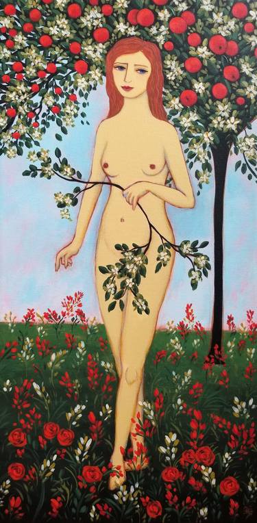 Original Nude Paintings by Karen Rieger