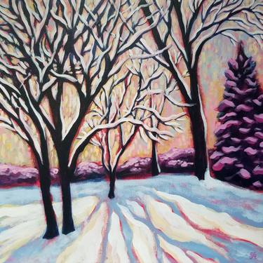 Original Impressionism Landscape Paintings by Karen Rieger