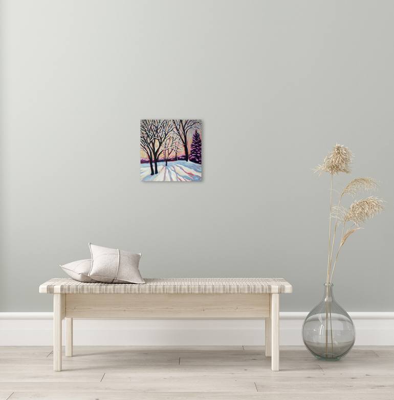 Original Impressionism Landscape Painting by Karen Rieger