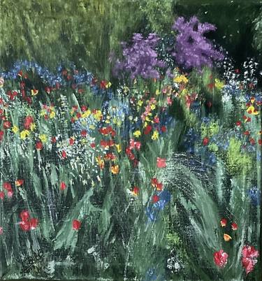 Original Garden Paintings by Maite Palma