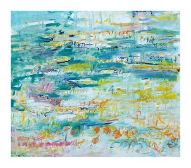 Original Abstract Seascape Paintings by Diana Page
