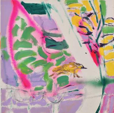 Print of Abstract Garden Paintings by Diana Page