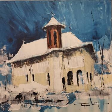 Original Architecture Paintings by magda mihailescu