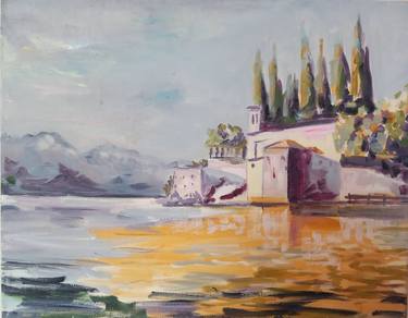 Original Impressionism Landscape Paintings by FEDERICO MAZZOLA