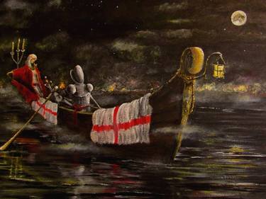 Print of Folk Boat Paintings by Steve Carlton