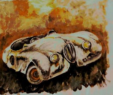 Original Conceptual Car Paintings by Steve Carlton