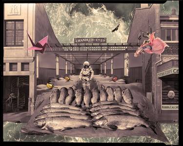 Print of Dada Fantasy Collage by Geoff Litchfield