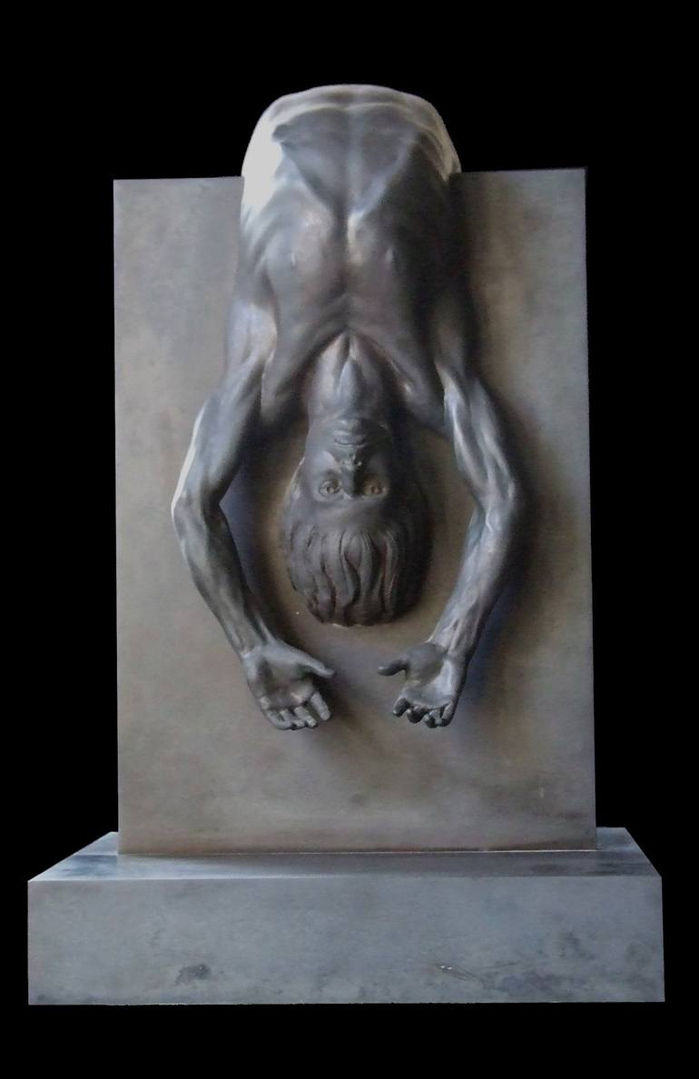 Original Figurative Body Sculpture by Michael Massen