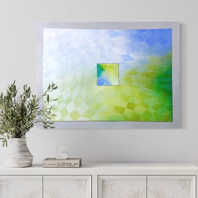 Original Fine Art Abstract Painting by Lacey Newhard