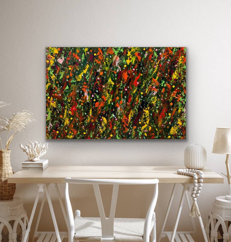 Original Abstract Nature Painting by Anca TODRICAN