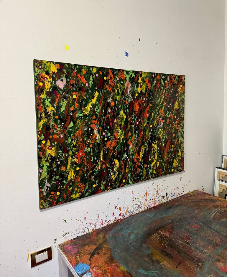 Original Abstract Nature Painting by Anca TODRICAN