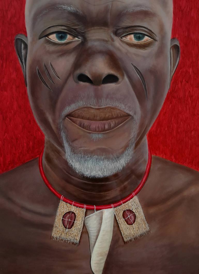 Original Portrait Painting by Daniel Ameire Awuni