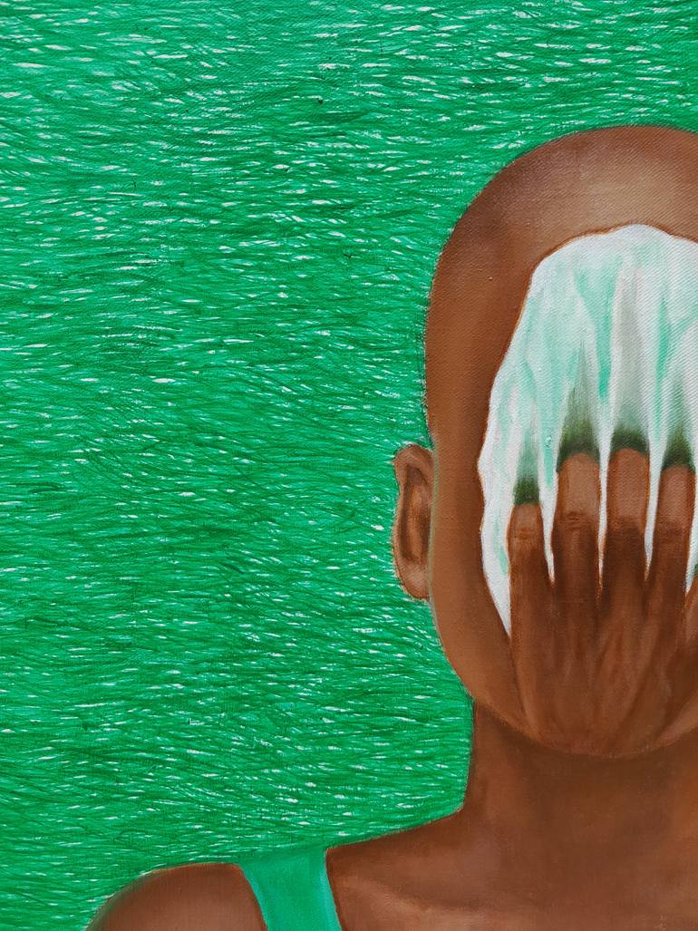 Original Surrealism Fantasy Painting by Daniel Ameire Awuni