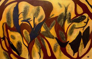 Original Conceptual Botanic Paintings by May Julie