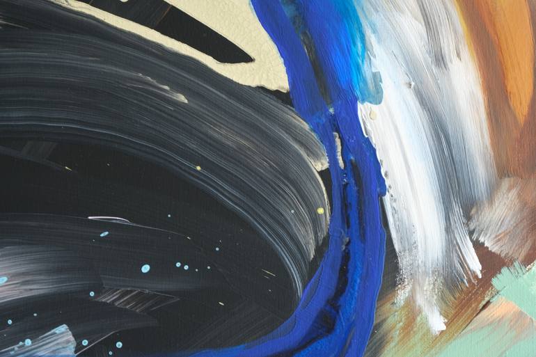 Original Abstract Expressionism Abstract Painting by Jana Magdova