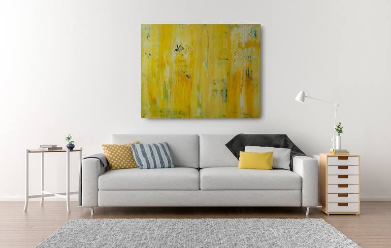 Original Abstract Expressionism Abstract Painting by Jana Magdova