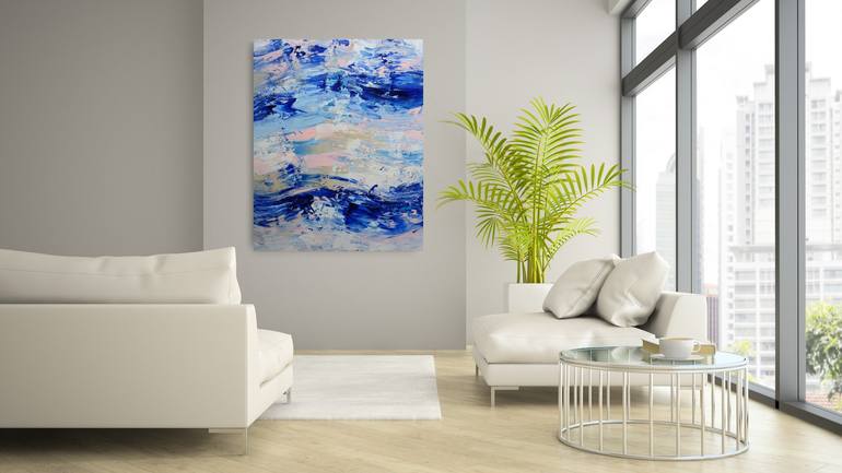 Original Abstract Expressionism Abstract Painting by Jana Magdova