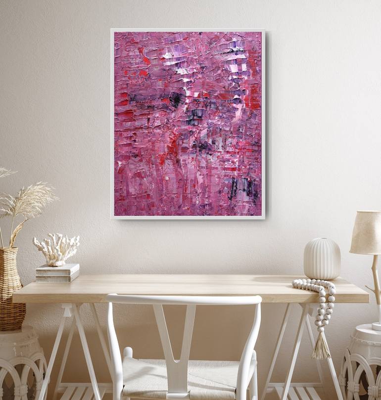 Original Abstract Expressionism Abstract Painting by Jana Magdova