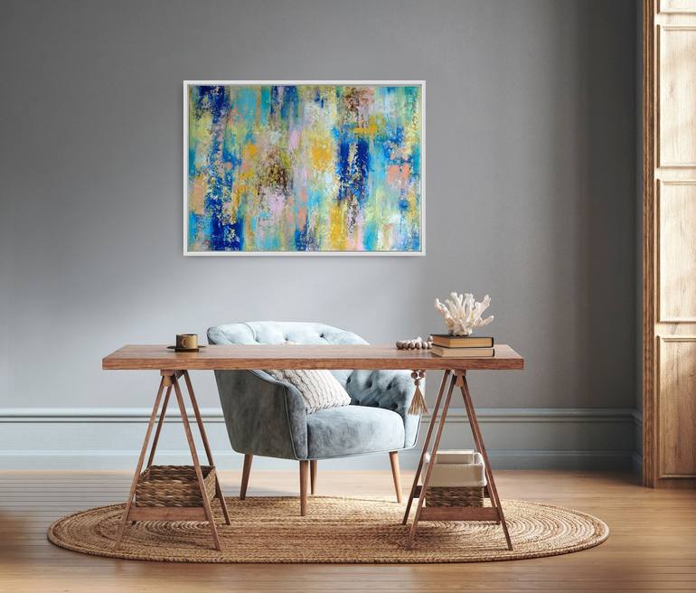 Original Abstract Expressionism Abstract Painting by Jana Magdova