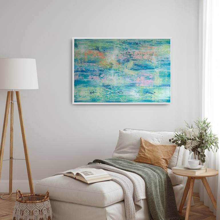 Original Abstract Expressionism Abstract Painting by Jana Magdova