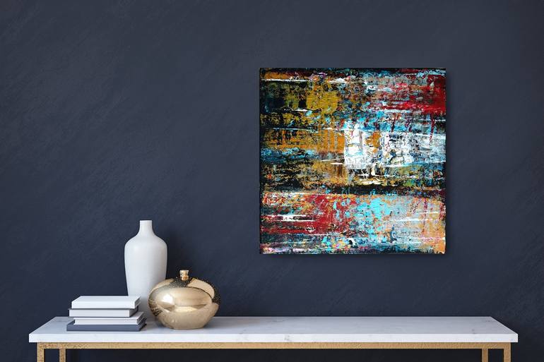 Original Abstract Expressionism Abstract Painting by Jana Magdova