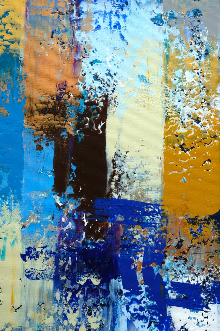 Original Abstract Expressionism Abstract Painting by Jana Magdova