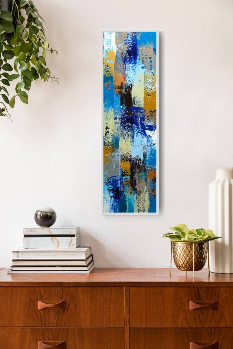 Original Abstract Expressionism Abstract Painting by Jana Magdova