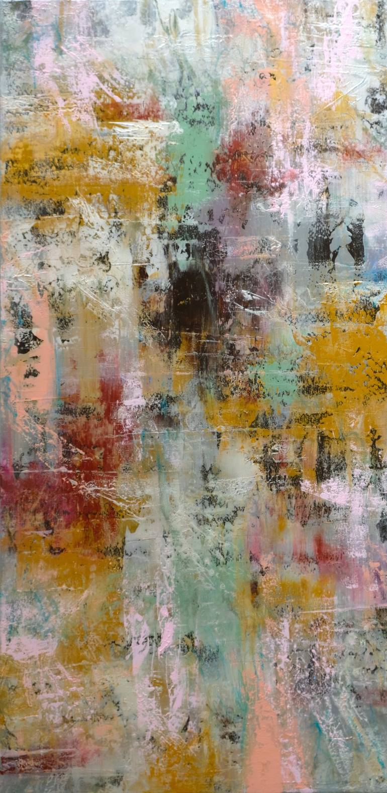 Original Abstract Expressionism Abstract Paintings by Jana Magdova