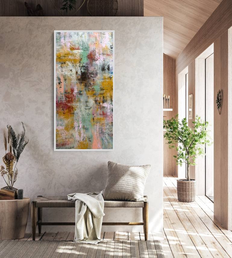 Original Abstract Expressionism Abstract Painting by Jana Magdova